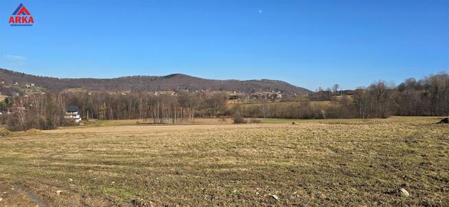 Działka budowlana Zasań gm. Myślenice