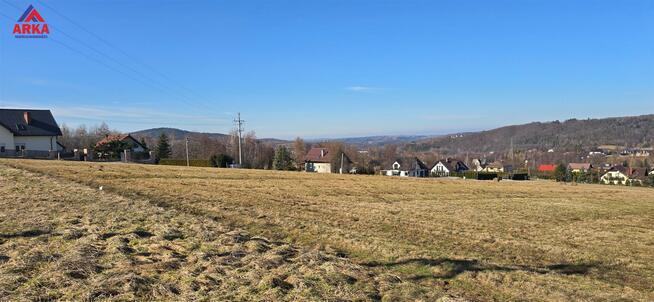 Działka budowlana Zasań gm. Myślenice