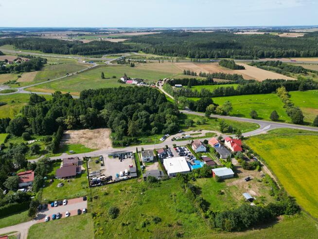 Dom z halą warsztatowo-garażową przy S7