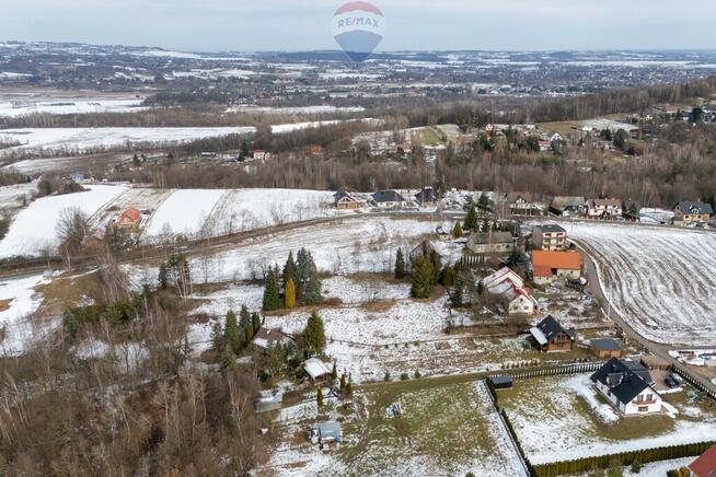 Działka budowlana Stadniki 20 ar, gm. Dobczyce