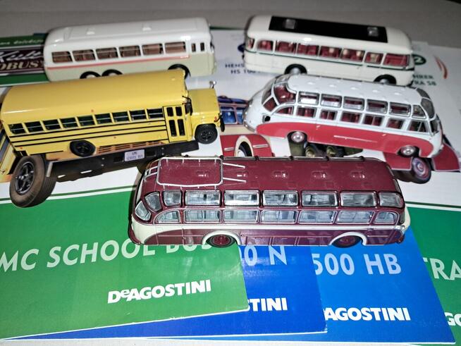 5x Kultowe Autobusy, School Bus, Tatra, Kassbohrer, Henschel