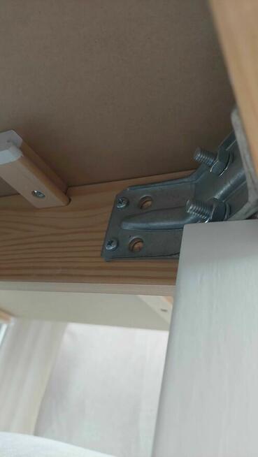 Kraków Stół biały Ikea i krzesła szare