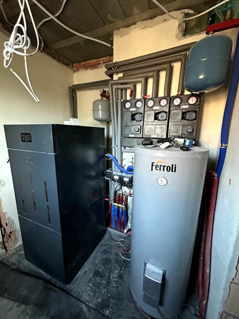 Hydraulik - Montaż pieca na pellet, Pomp ciepła, ogrzewanie