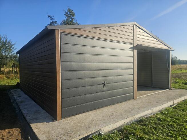 6x6 Garaze Blaszane Garaż Blaszany Blaszak Blaszaki