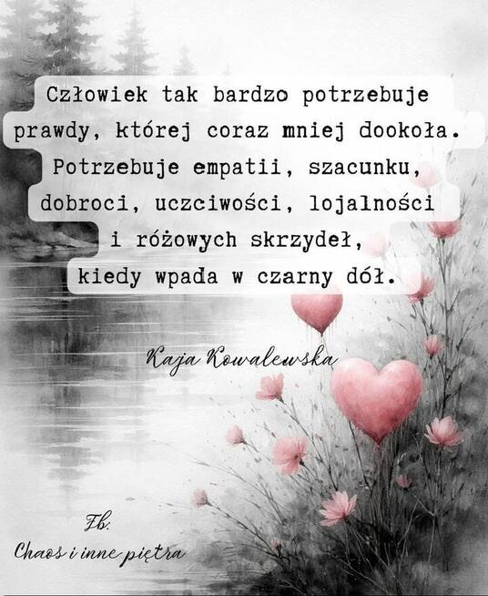 Może to siebie szukamy? Kto wie...