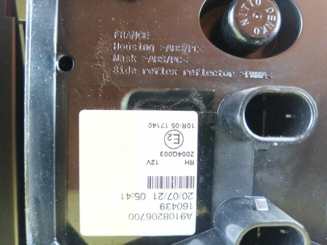 Tylnia lampa LED Mercedes sprinter