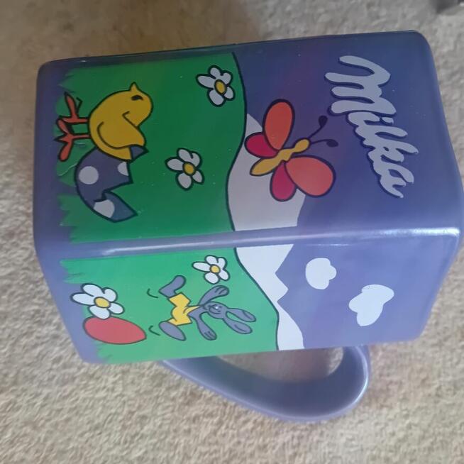 Wielkanocny kubek Milka do kolekcji.