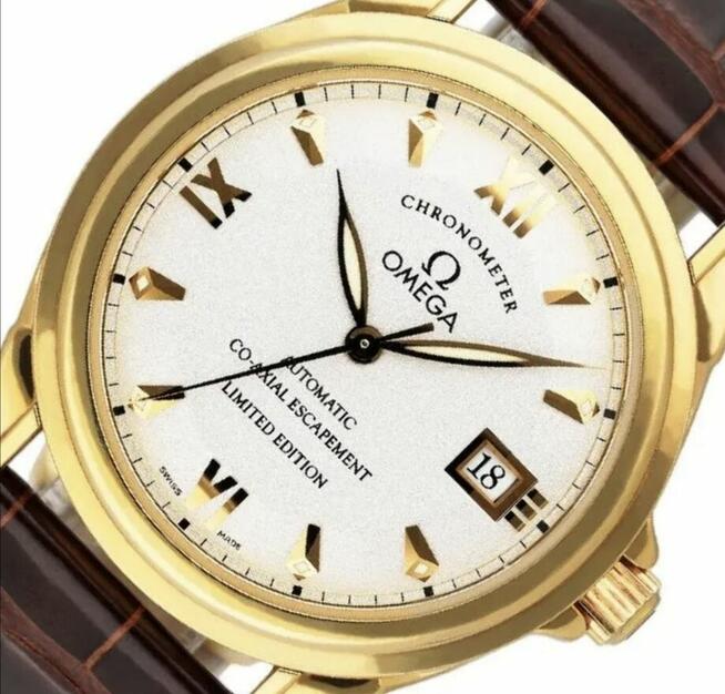Zegarek Omega De Ville złota 18K edycja limitowana do 999 sz