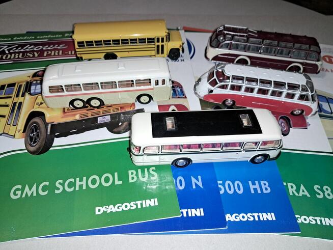 5x Kultowe Autobusy, School Bus, Tatra, Kassbohrer, Henschel