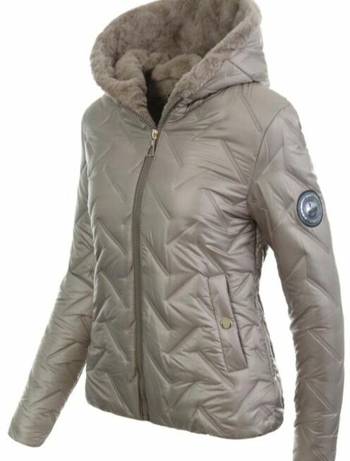 Piękna kurtka zimowa damska