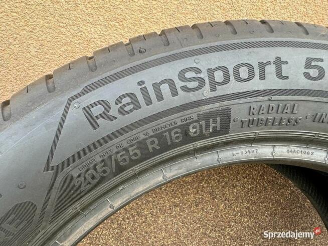 Opony letnie Uniroyal Rain Sport 5 205/55 R16 91 H jak nowe.