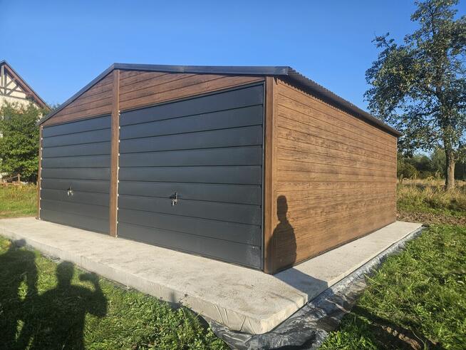 6x6 Garaze Blaszane Garaż Blaszany Blaszak Blaszaki