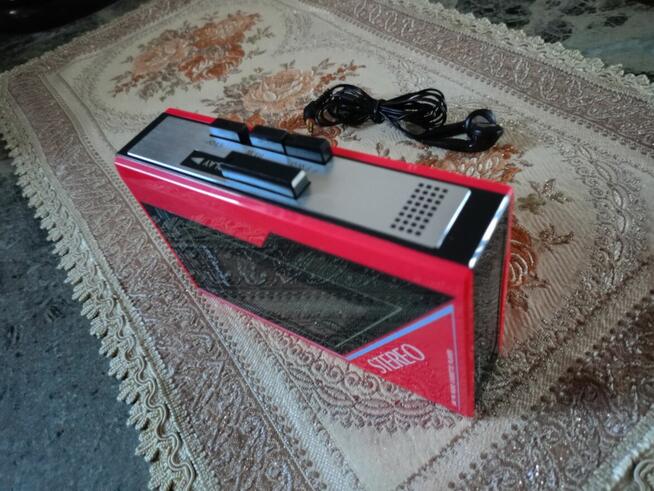 Walkman SANYO z Radiem Japan 80 Lata Vintage
