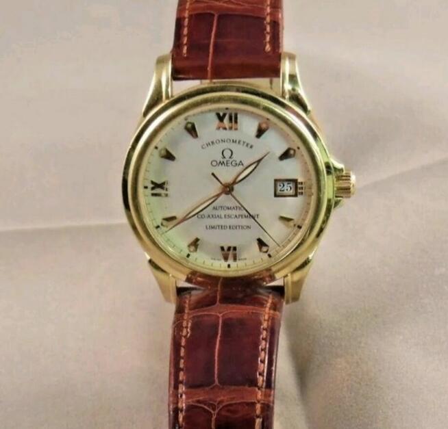 Zegarek Omega De Ville złota 18K edycja limitowana do 999 sz