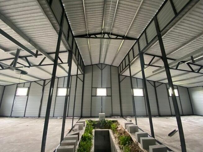 Hala Wiata blaszana Premium 15m x 8m profil ocynk Premium