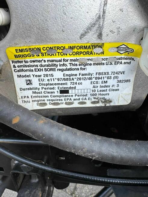 Traktorek Kosiarka Husqvarna YTA22v46 Briggs&Stratton 24KM