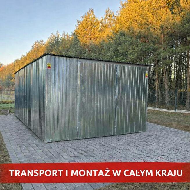 GARAŻE BLASZANE 3x5- 2 GATUNEK PRODUCENT