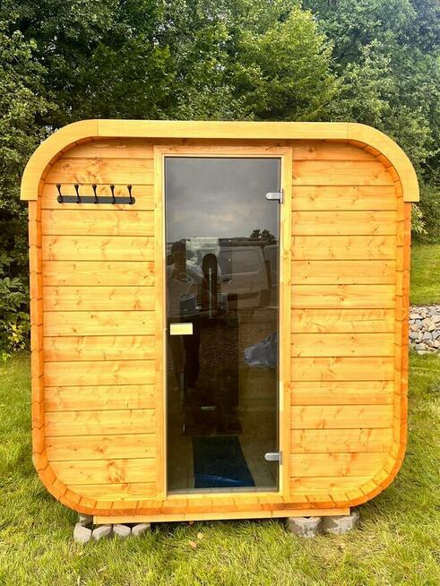 SAUNA OGRODOWA 250cm piec na drewno