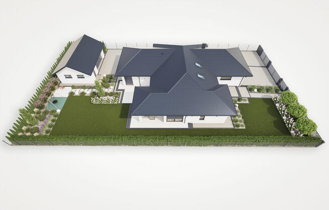 Projektowanie i zakładanie ogrodów // wizualizacje 3D