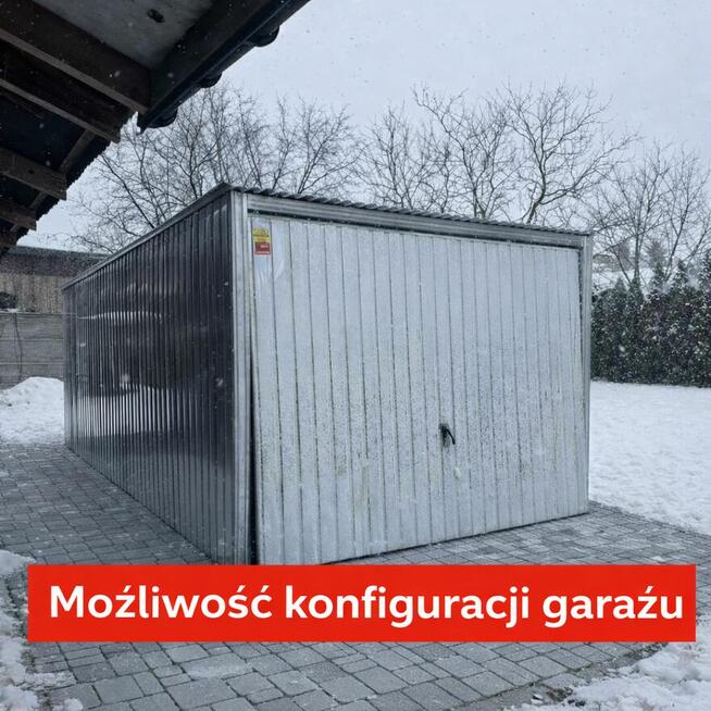 GARAŻE BLASZANE 3x5- 2 GATUNEK PRODUCENT