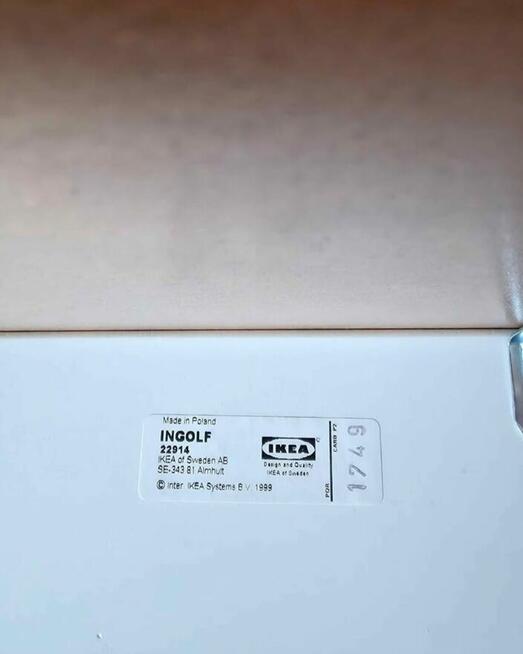 Stół IKEA BJURSTA + 4 krzesła IKEA INGOLF.