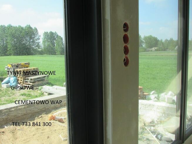 TYNKI maszynowe STRYKÓW Brzeziny cementowe gipsowe Stryków