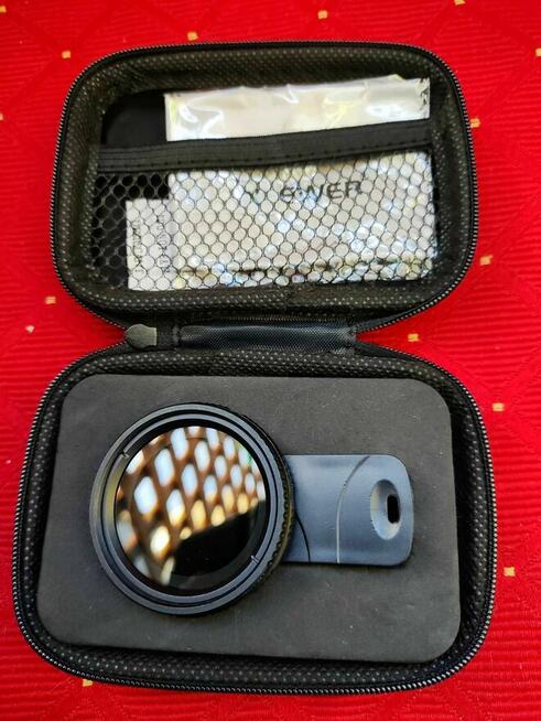 Obiektyw Neewer 37-43 mm Fader Filtr ND W klips do telefonu