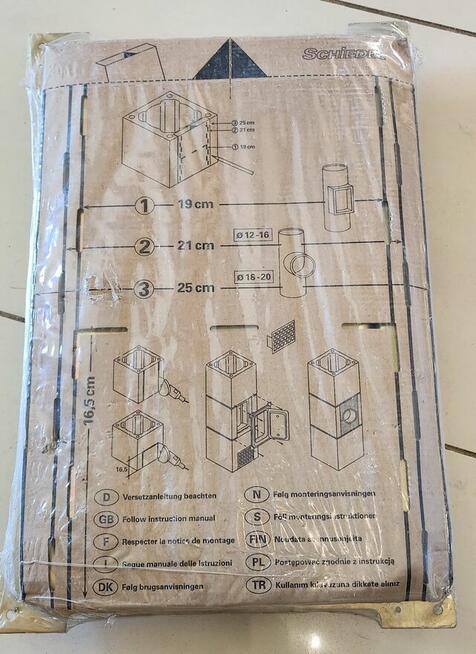 Schiedel drzwiczki rewizyjne ( brak kluczyka )