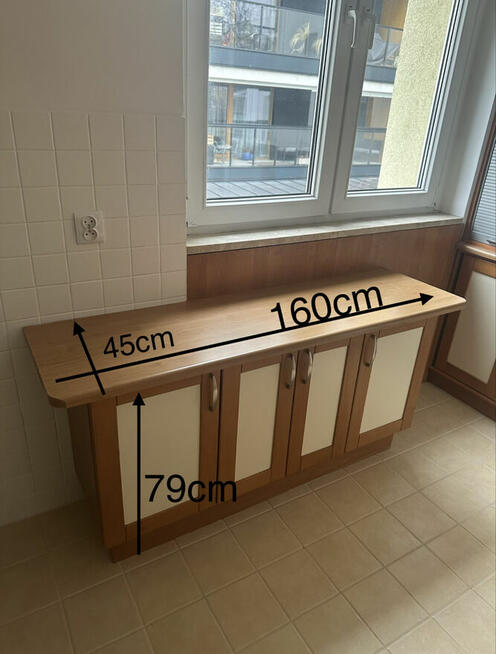 Oddam zabudowę kuchenną.