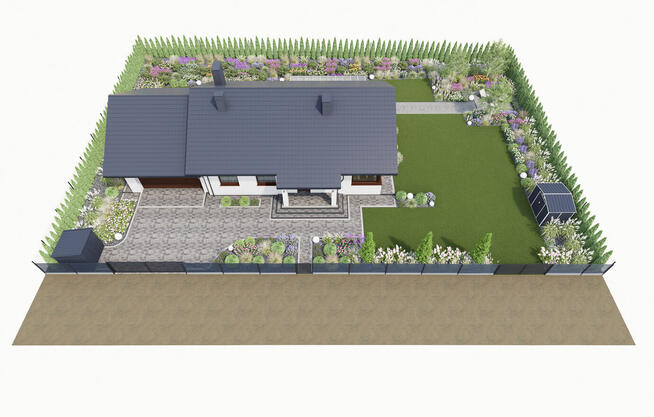 Projektowanie ogrodów / wizualizacje 3D / online