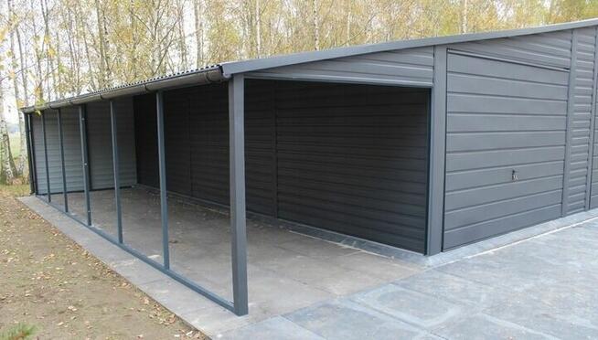 Hala blaszana 20x8 Brama 1.90 profil ocynk Premium