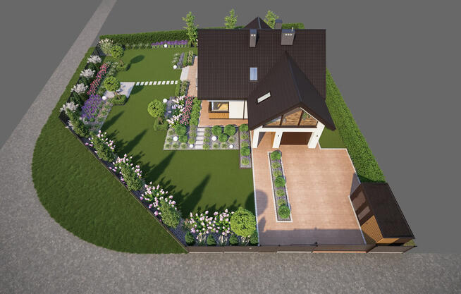 Wizualizacje architektoniczne / elewacje / online