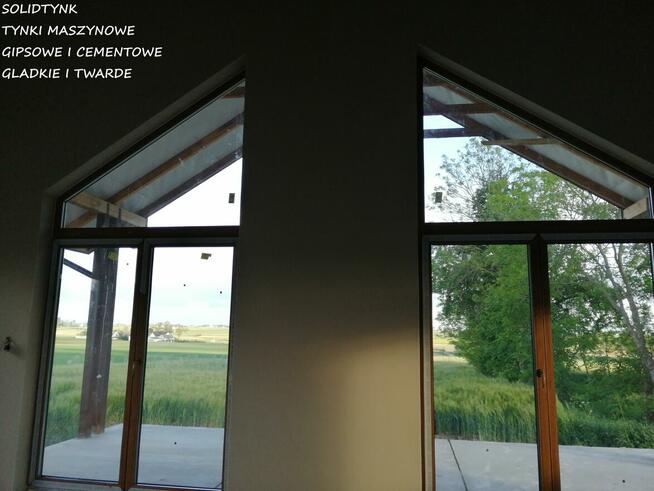 TYNKI maszynowe STRYKÓW Brzeziny cementowe gipsowe Stryków