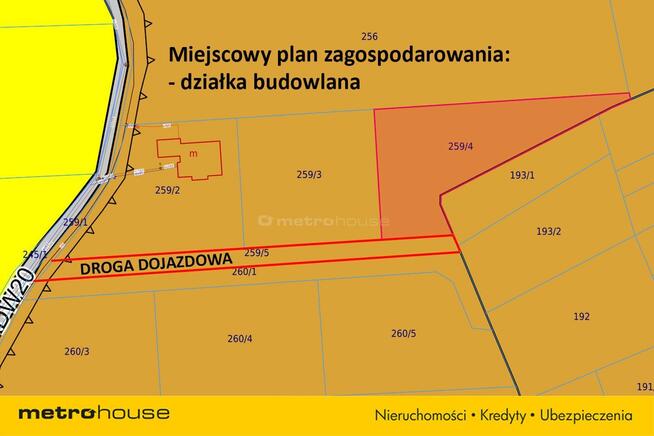 Działka budowlana w pięknym miejscu 1310 m2.
