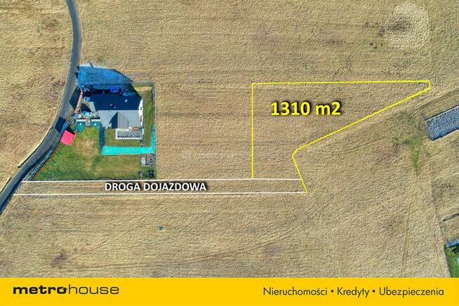 Działka budowlana w pięknym miejscu 1310 m2.