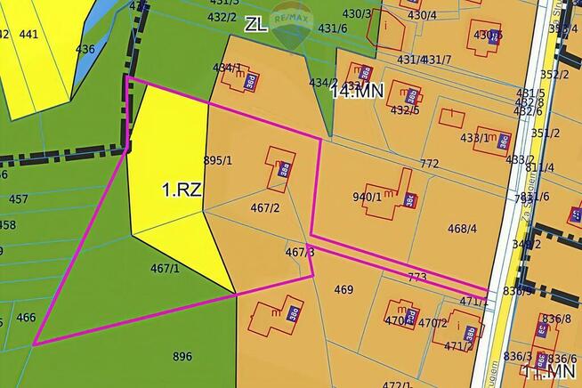 Działka Inwestycyjna budowlana oraz rolno-leśna