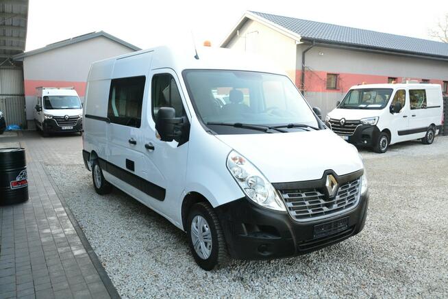 Renault Master średniak 7 osobowy brygadówka doka 130KM pełna opcja