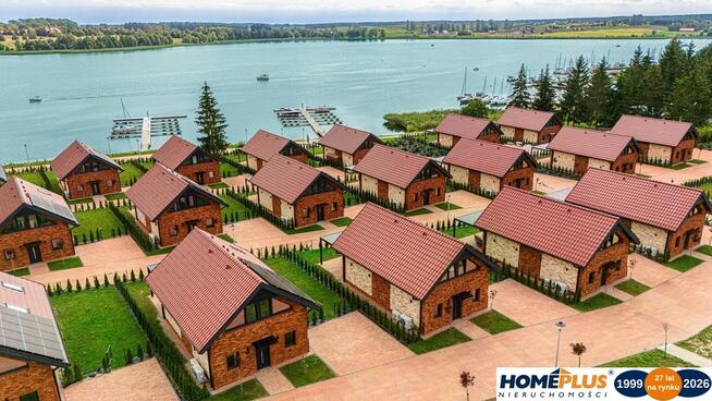 24 Domy pod klucz RYN nad jeziorem, własna marina