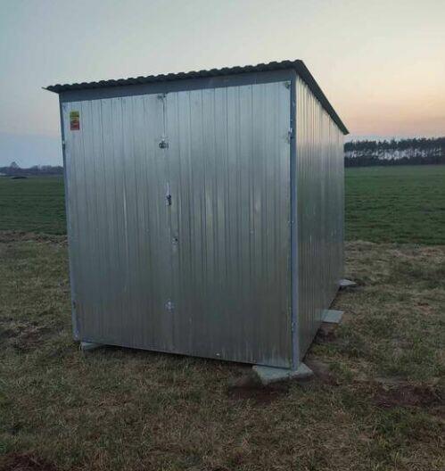 GARAŻE BLASZANE 3x5- 2 GATUNEK PRODUCENT