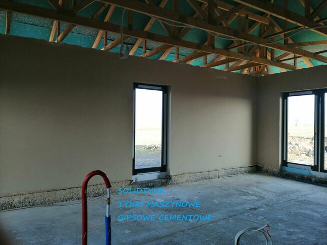 TYNKI MASZYNOWE gipsowe cementowe Aleksandrów Łódzki ŁÓDZ