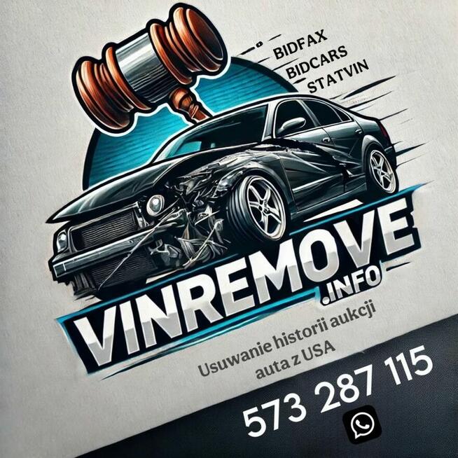Usuwanie Historii Pojazdu Bidfax, StatVin, PLC, USA Kanada
