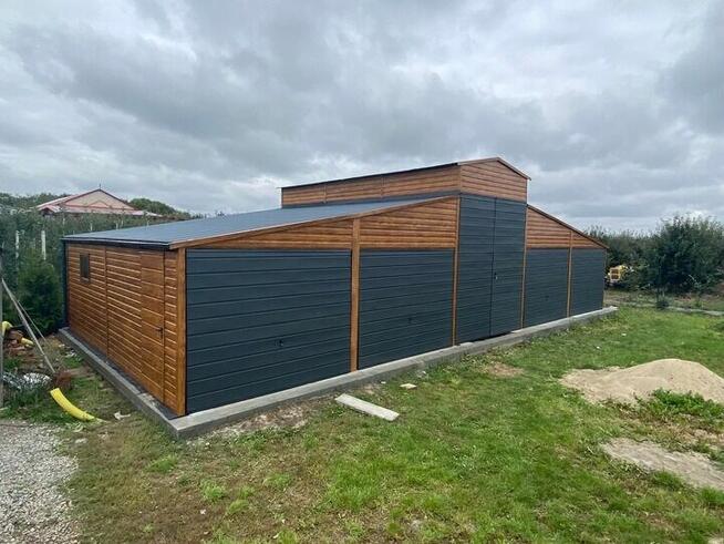 Hala Wiata blaszana Premium 15m x 8m profil ocynk Premium