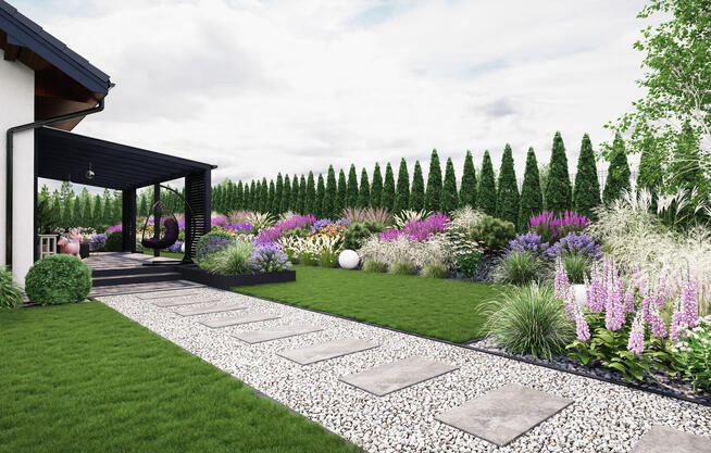 Projektowanie ogrodów / wizualizacje 3D / online