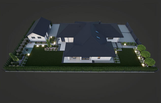 Projektowanie i zakładanie ogrodów // wizualizacje 3D