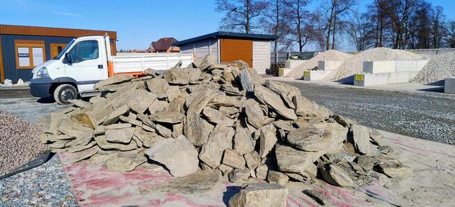 Kamień ścieżkowy, grys, kamienie ozdobne, kora sosnowa