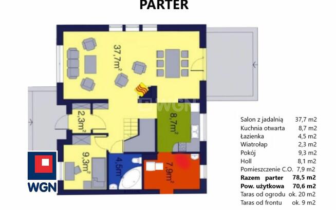 Dom w Białej/osiedle rzy K. Kołłątaja - 2 km od Chojnowa