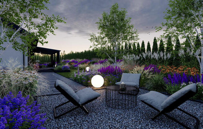 Projektowanie ogrodów / wizualizacje 3D / online