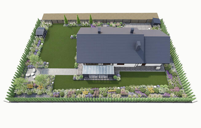 Projektowanie ogrodów / wizualizacje 3D / online
