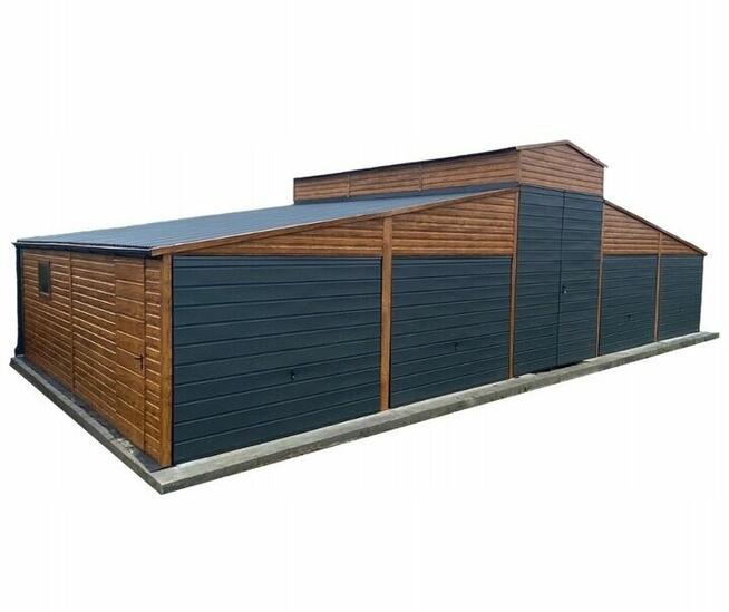 Hala Wiata blaszana Premium 15m x 8m profil ocynk Premium