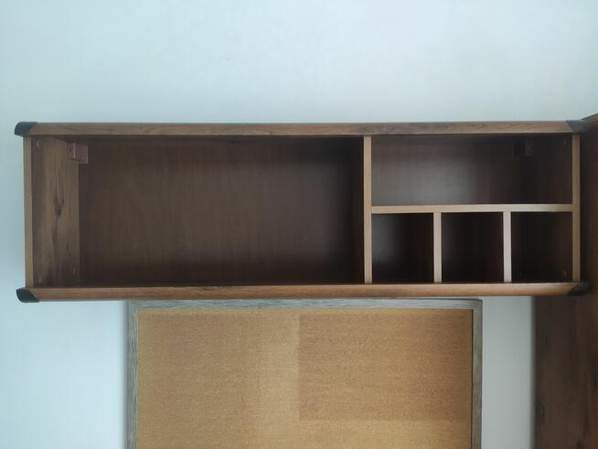 Zestaw mebli do pokoju BRD, szafa, regał, słupek, półka